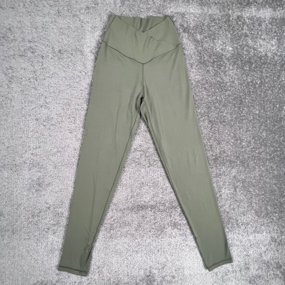 OFFLINE by Aerie Pants - OFFLINE by Aerie Real Me 7/8 Leggings Olive Green Crossover High Rise Small